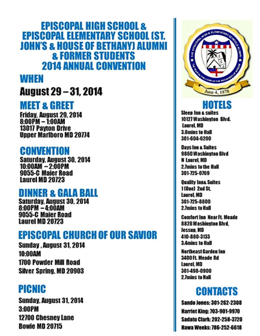 2014 Convention Information